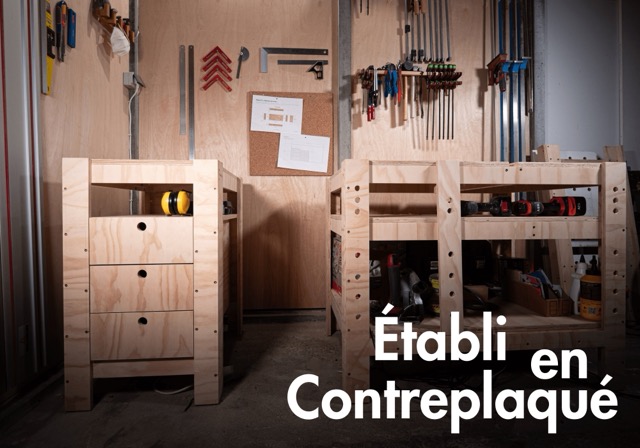 Fabriquer Construire Un Etabli Multifonctionnull